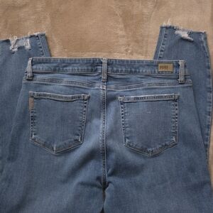 PAIGE Women's Light Blue Skinny Leg Jeans